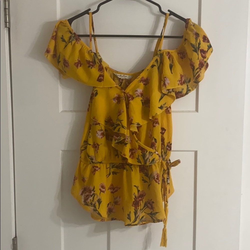 Off the shoulder blouse